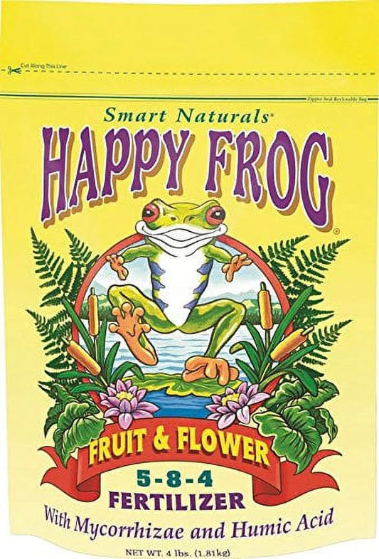 Smart Naturals Happy Frog Fruit and Flower Fertilizer, 4 Lb