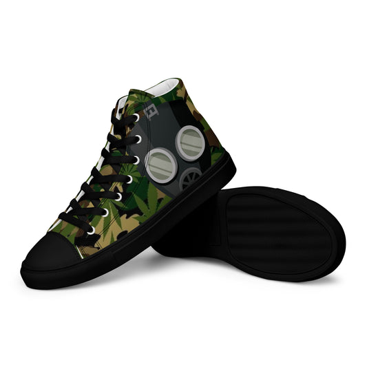 Cannauflage® Gas Mask Edition High Tops