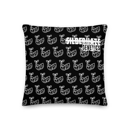 Logo Pillow — back view