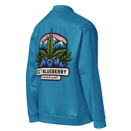 C.C.’s Blueberry Hashplant Jacket — right back view