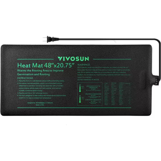 48 In. X 20.75 In. Durable Waterproof Seedling Heat Mat