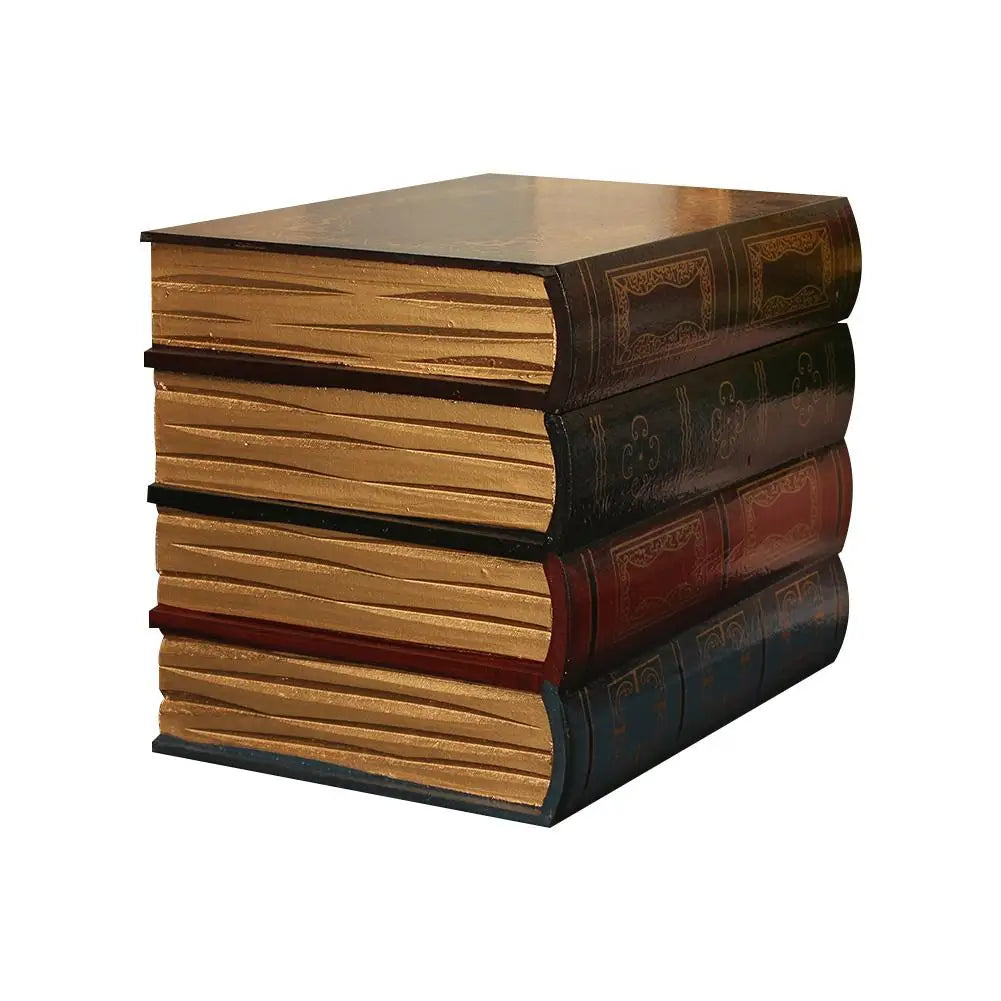 Simulation Book Storage Box European Retro Fake Book Ornament Decoration Office Book Model Photo Prop Book #CO
