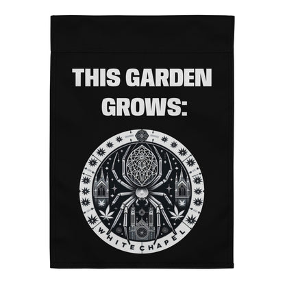 Whitechapel Garden Flag — back view