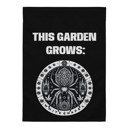 Whitechapel Garden Flag — front view