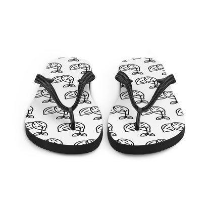 Seed Logo Flip-Flops — front view