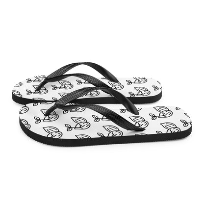 Seed Logo Flip-Flops — left view