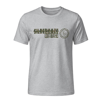 Cannauflage x Know Your Breeder Tee — front view