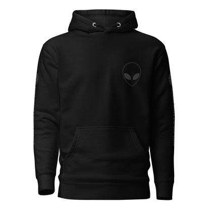 Relocation Unit Hoodie — front view