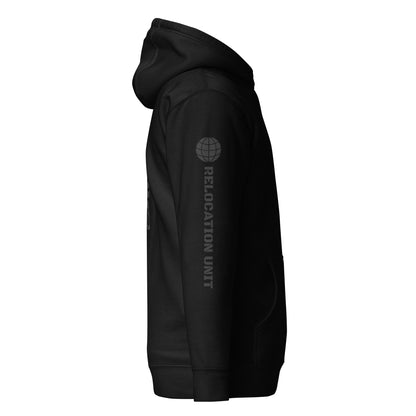 Relocation Unit Hoodie — right view