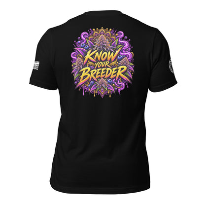 Purple Hindu Berry Shirt — back view