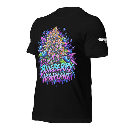 C.C.'s Blueberry Hashplant Shirt — left front view