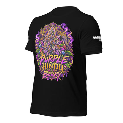 Purple Hindu Berry Shirt — left front view