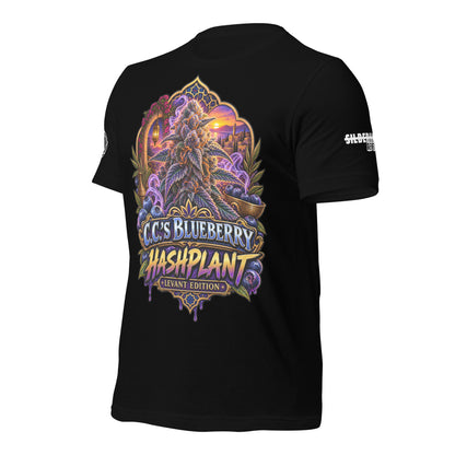 C.C.'s Blueberry Hashplant: Levant Edition Shirt — left front view