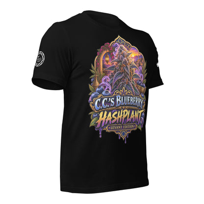 C.C.'s Blueberry Hashplant: Levant Edition Shirt — right front view